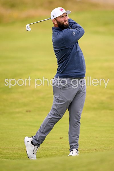Jon Rahm Spain Final Round British Open Royal Troon Scotland 2024