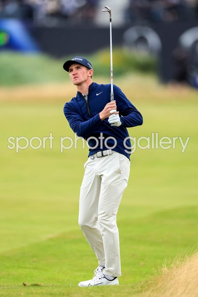 Calum Scott Scotland leading amateur Final Round British Open Royal Troon 2024