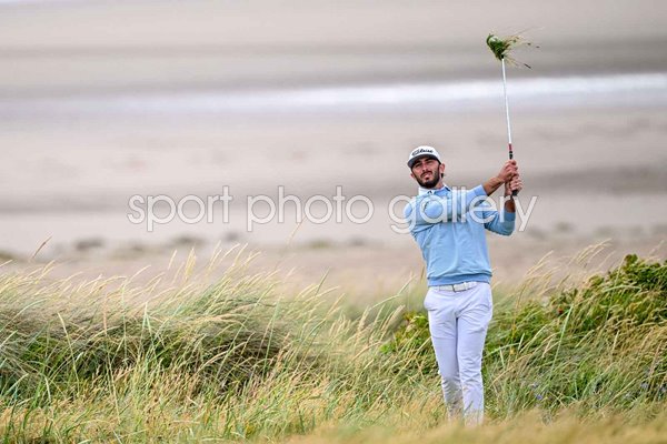 Max Homa USA 5th Hole rough rough British Open Royal Troon 2024