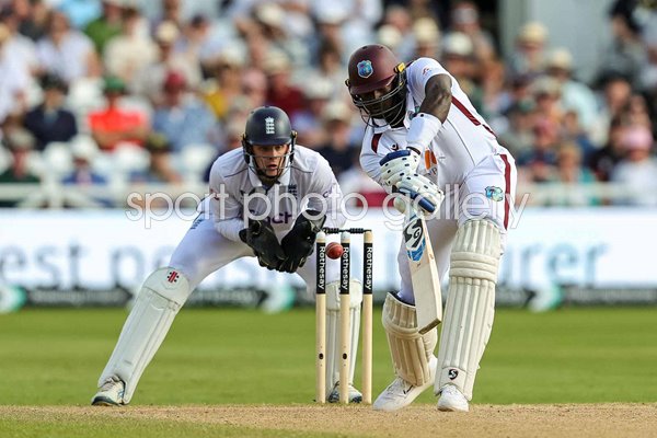 Shoaib Bashir England bowls Jason holder West Indies Trent Bridge 2024