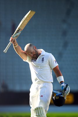 England hero Matt Prior Day 5 Auckland New Zealand 2013