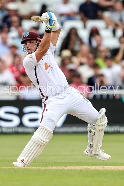 Joshua Da Silva West Indies bats v England Trent Bridge Test 2024