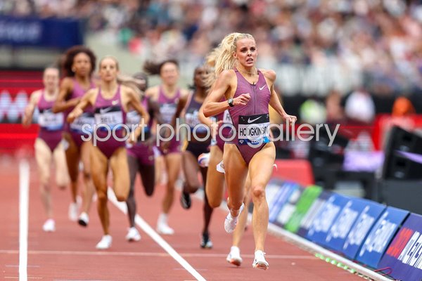 Keely Hodgkinson Great Britain wins 800m Diamond League London 2024