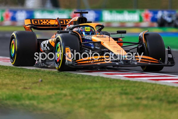 Oscar Piastri Australia driving McLaren Hungarian Grand Prix Budapest 2024