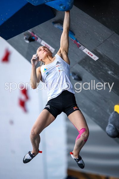 Janja Garnbret Slovenia Sport Climbing Boulder Finals European Championships Munich 2022