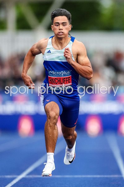 Louie Hinchliffe City of Sheffield & Dearne AC 100m UK Athletics Manchester 2024  