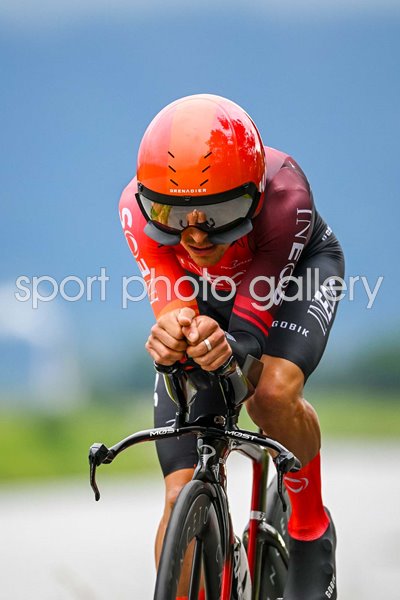 Thomas Pidcock Great Britain Time Trial Stage 1 Tour of Switzerland 2024