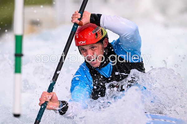Joe Clark Great Britain Canoe Slalom Lee Valley White Water Centre 2024