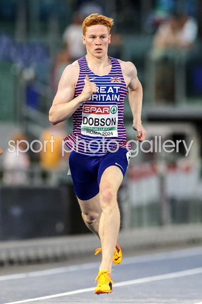 Charlie Dobson Great Britain 400m European Athletics Championships Rome 2024