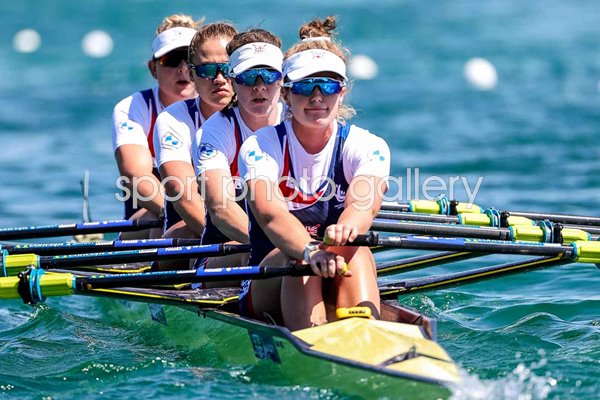 Jessica Marie Leyden, Lola Anderson, Georgina Megan Brayshaw & Lucy Glover European Rowing 2022