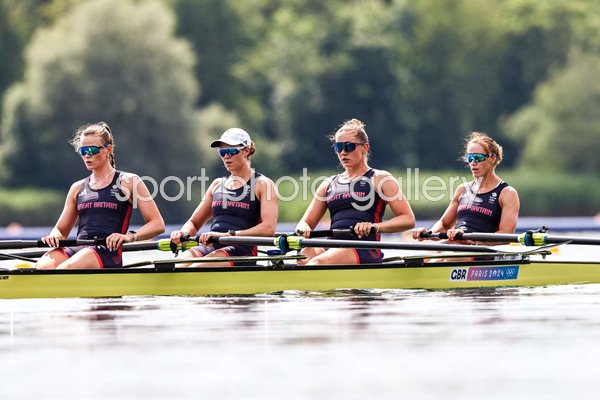 Rebecca Shorten, Sam Redgrave, Esme Booth & Helen Glover Great Britain 2024