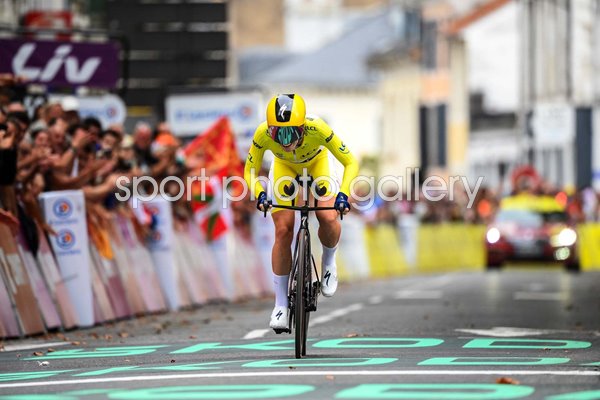 Demi Vollering Netherlands Time Trial Stage 8 Tour de France Femmes 2023