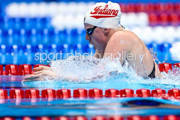 Lilly King USA Women's 200m breaststroke Olympic Swimming Trials Indianapolis 2024