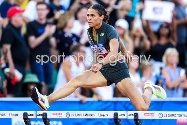 Sydney McLaughlin USA 400m hurdles Final Olympic Trials Eugene Oregon 2024