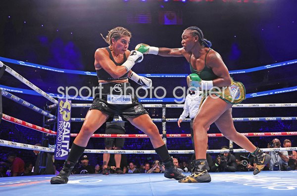 Claressa Shields v Maricela Cornejo Middleweight Championship fight Detroit 2023