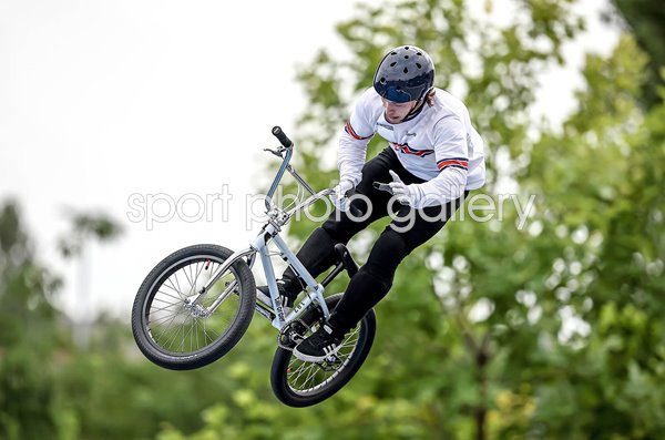 Kieran Reilly Great Britain BMX Olympic Qualifier Budapest 2024
