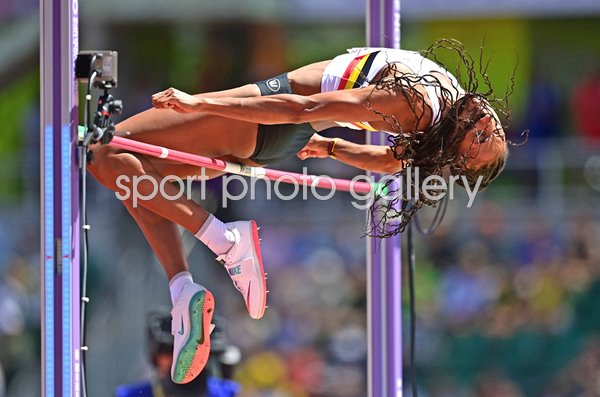 Nafissatou Thiam Belgium Heptathlon High Jump World Athletics Oregon 2022 