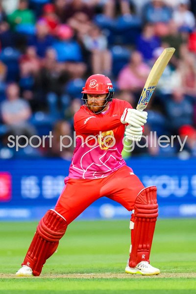 Jonny Bairstow Welsh Fire bats v Southern Brave The Hundred Cardiff 2024
