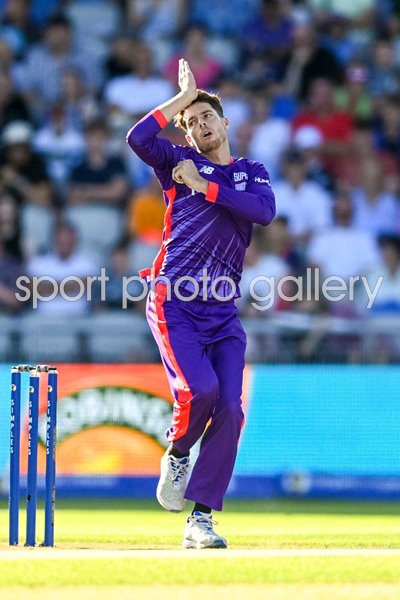 Mitchell Santner Northern Superchargers v Manchester Originals The Hundred Old Trafford 2024