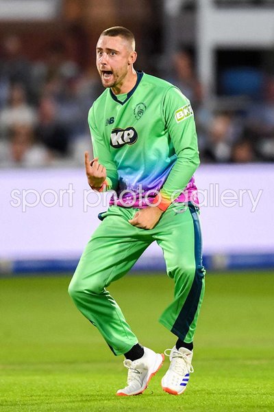 Will Jacks Oval Invincibles celebrates v Southern Brave The Hundred Final Lord's 2024