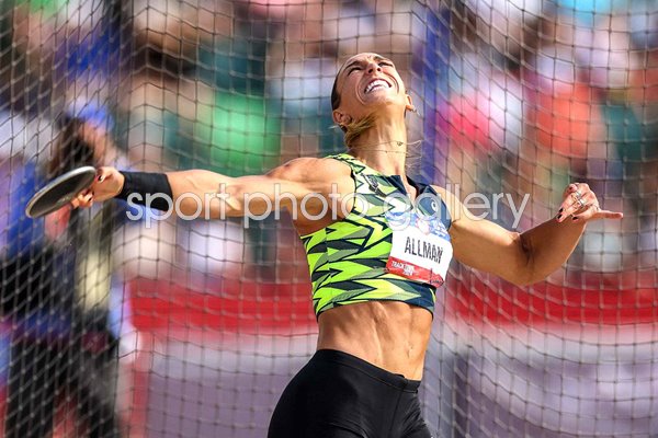 Valarie Allman discus US Olympic Team Trials Eugene Oregon 2024
