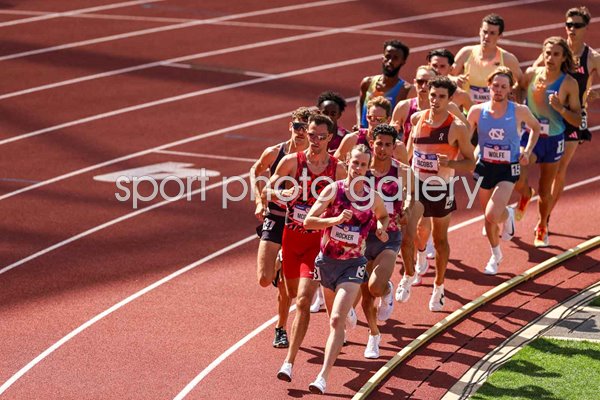 Cole Hocker USA 5000m Olympic Team Trials Eugene Oregon 2024
