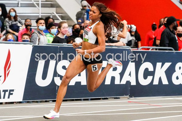 Gabby Thomas USA 300m Ocean Breeze Athletic Complex New York 2022