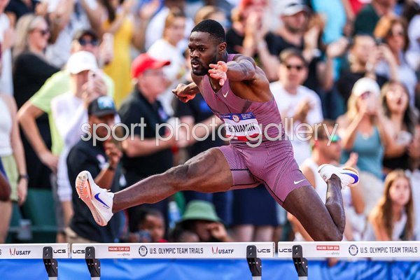 Rai Benjamin USA 400m hurdles US Olympic Team Trials Eugene Oregon 2024