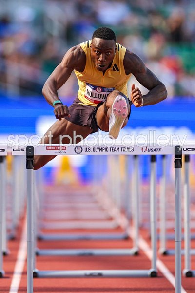 Grant Holloway USA Track & Field Olympic Team Trials Eugene Oregon 2024