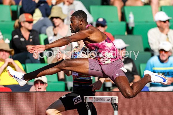 Rai Benjamin USA 400m hurdles US Olympic Team Trials Eugene 2024