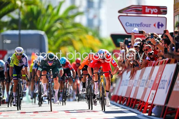 Wout van Aert Belgium wins Stage 3 sprint Tour of Spain 2024