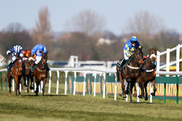 Auroras Encore & Ryan Mania win the 2013 Grand National 