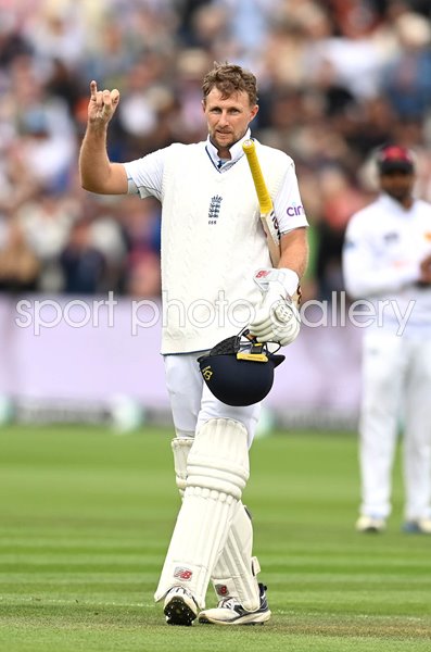 Joe Root pinky finger celebration record 34th England test century Lord's Test 2024
