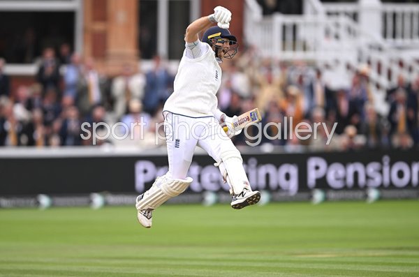 Joe Root celebrates scoring record 34th England century Lord's 2024