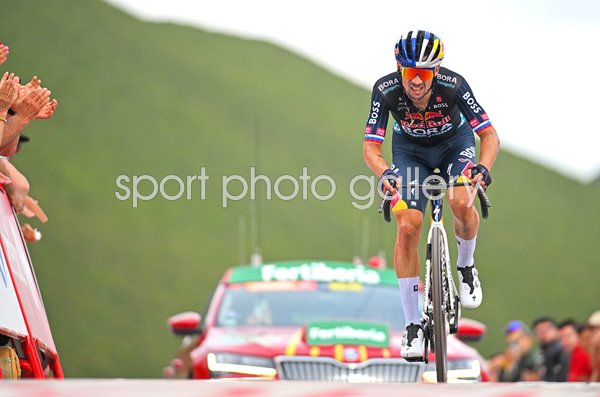 Primoz Roglic Slovenia finishes Stage 13 Tour of Spain 2024