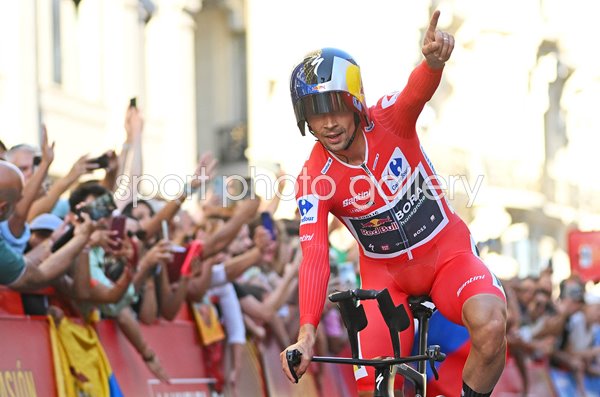 Primoz Roglic Slovenia Seals La Vuelta win Time Trial Stage 21 Madrid 2024