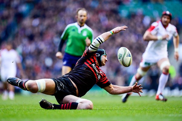 Steve Borthwick Saracens Heineken Cup Quarter Final 2013