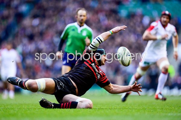 Steve Borthwick Saracens Heineken Cup Quarter Final 2013