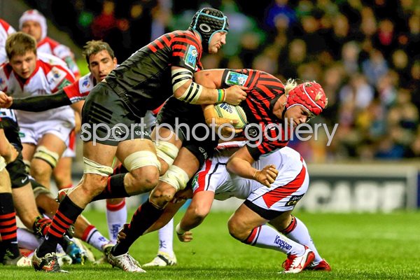 Botha and Borthwick Saracens v Ulster Heineken Cup 2013