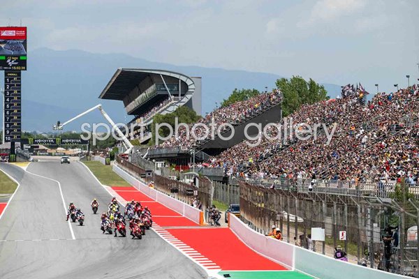 Starting grid Moto GP of Catalunya Barcelona 2024