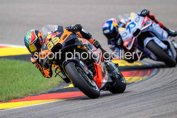 Brad Binder South Africa leads German Moto GP 2024