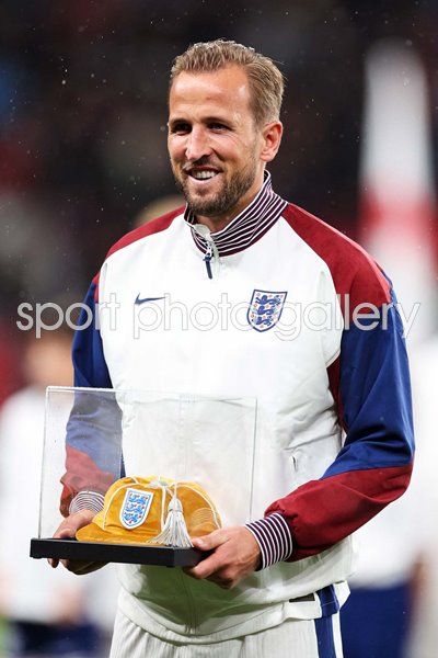 Harry Kane England v Finland 100th Cap Nations League Wembley 2024 