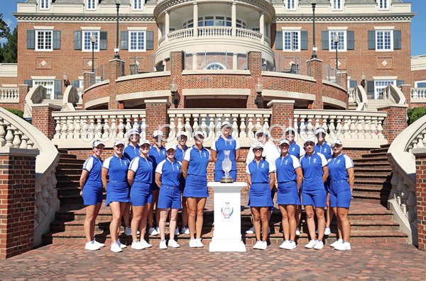 European Team Photocall Solheim Cup Robert Trent Jones Golf Club Virginia 2024
