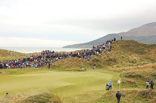 Rory McIlroy Northern Ireland 5th hole Royal County Down Irish Open 2024