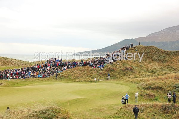 Rory McIlroy Northern Ireland 5th hole Royal County Down Irish Open 2024