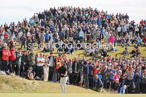 Huge galleries follow local hero Rory McIlroy Irish Open Royal County Down 2024
