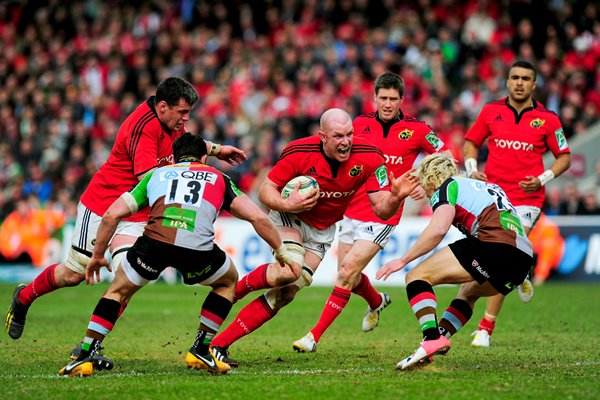 Paul O'Connell Munster Heineken Cup Quarter Final 2013