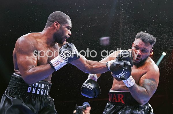 Daniel Dubois punches Jarrell Miller Day of Reckoning Riyadh 2023