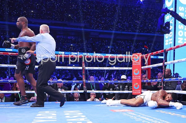 Daniel Dubois knocks out Anthony Joshua Wembley Stadium 2024