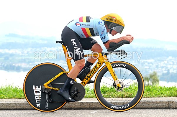 Remco Evenepoel Belgium Time Trial Road World Championships Zurich 2024
